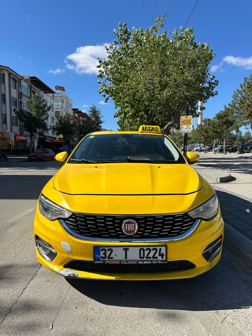 İYAŞ Taksi Isparta Fiat Egea