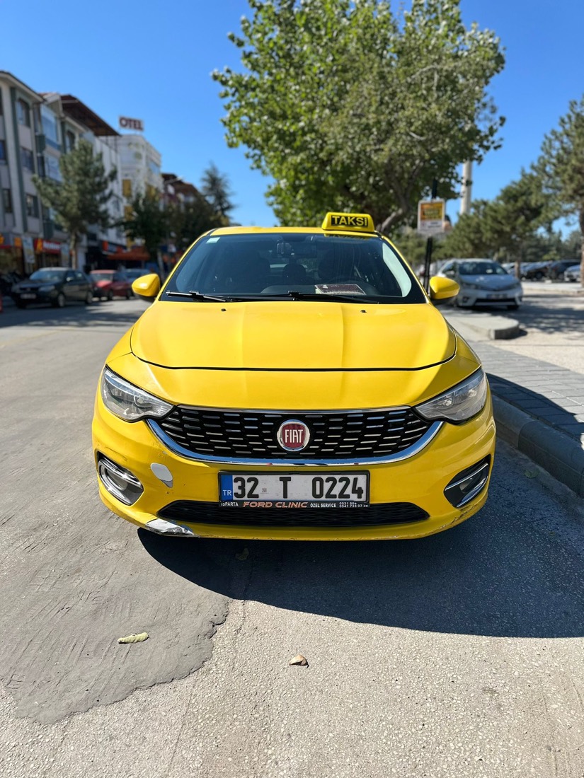 Fiat Egea taksi Isparta merkez