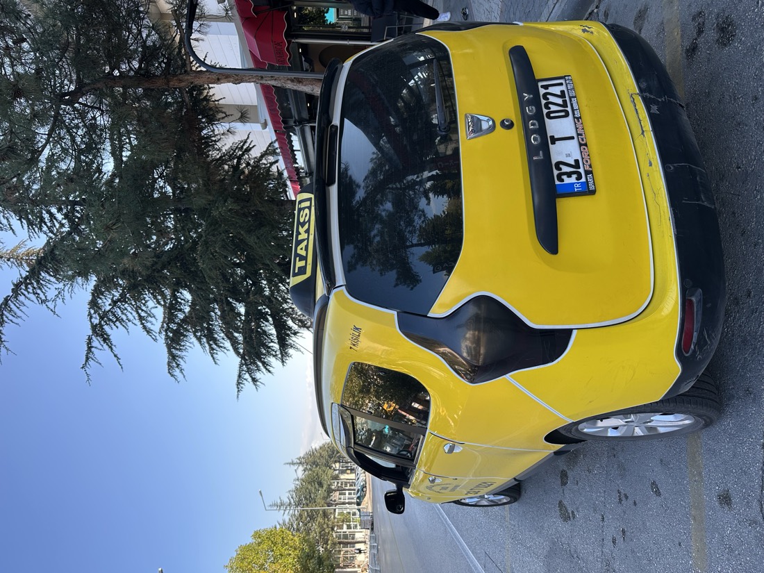 Dacia Lodgy 7 kişilik Isparta