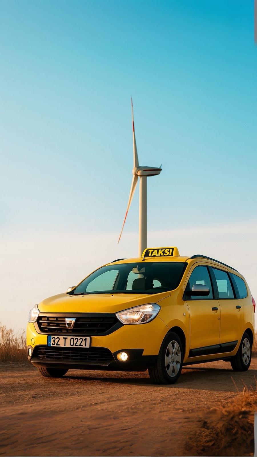 Dacia Lodgy 7 kişilik Isparta taksi